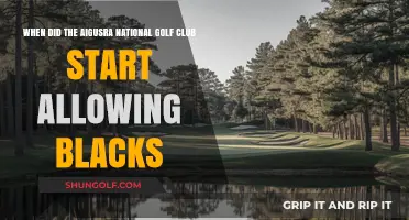 Aigusra National Golf Club's Racial Integration: A Historical Overview