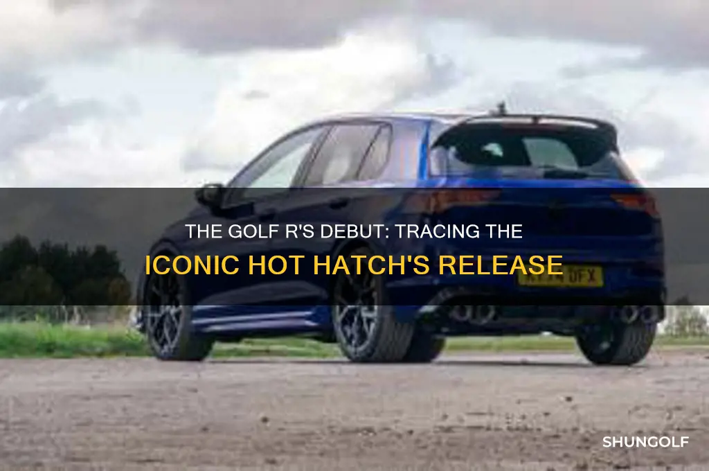 when did the golf r come out