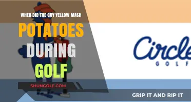 The Hilarious Moment a Golfer Mashed Potatoes on the Green