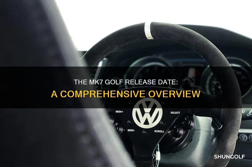 when did the mk7 golf come out