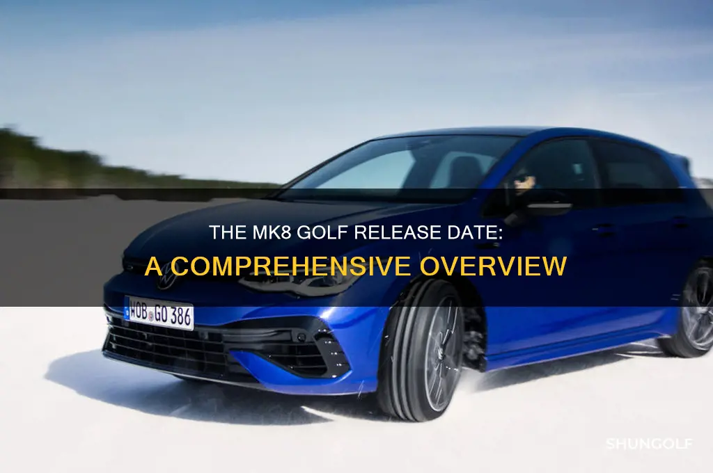 when did the mk8 golf come out