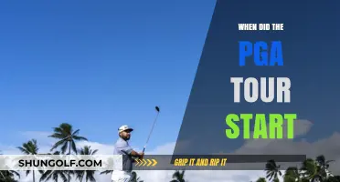 Exploring the Origins: A Look Back at the PGA Tour's Inception
