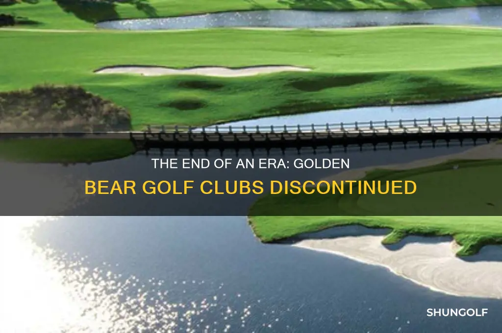 when did they stop making golden bear golf clubs