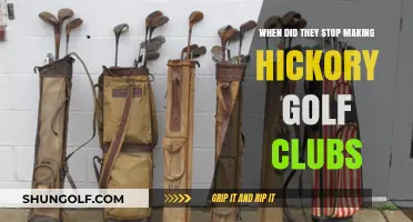 The End of an Era: When Hickory Golf Clubs Disappeared