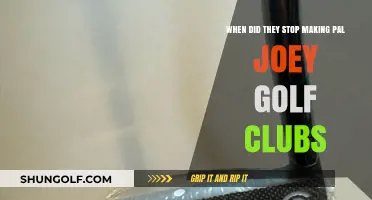 The End of an Era: Pal Joey Golf Clubs Discontinued