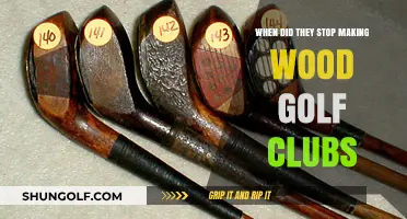 The End of an Era: When Wood Golf Clubs Disappeared