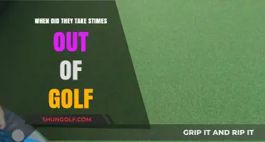 When Did Golf Courses Remove Stimes: A Historical Overview