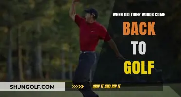 Tiger Woods' Remarkable Return to Golf: A Timeline of Comeback