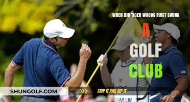 Tiger Woods' First Golf Swing: A Childhood Journey to Greatness