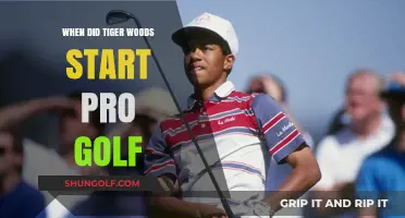 Tiger Woods' Journey to Pro Golf: A Timeline of His Rise to Stardom