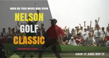 Tiger Woods' Historic Byron Nelson Golf Classic Victory: When Did It Happen?