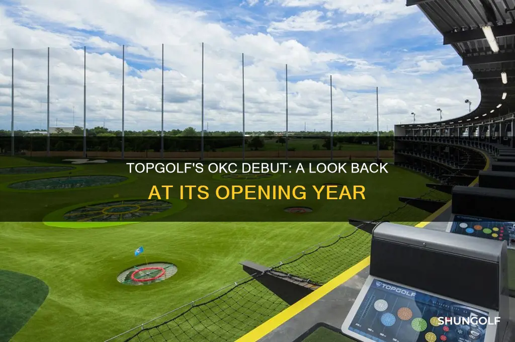 when did top golf open in okc