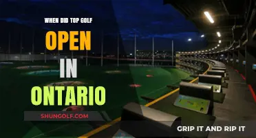 Topgolf's Ontario Debut: A Look at Its Opening Date