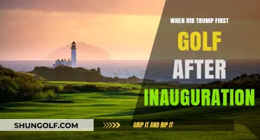Trump's Post-Inauguration Golf Debut: A Timeline of His First Round