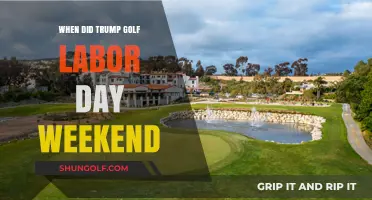 Trump's Labor Day Weekend Golf Outings: A Timeline of Visits