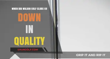 Wilson Golf Clubs Quality Decline: A Timeline of Changes