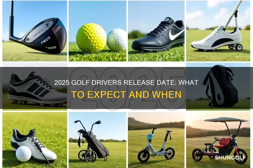 when do 2025 golf drivers come out