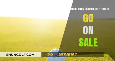 2025 US Open Golf Tickets Sale Date Announcement