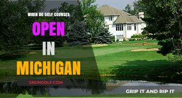 Michigan Golf Courses: Spring Opening Dates and Tee Time Tips
