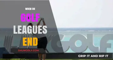 Golf League Seasons: When Do They Finish?