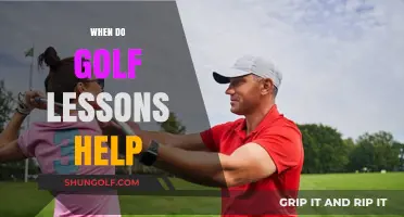 Golf Lessons: When Do They Help?