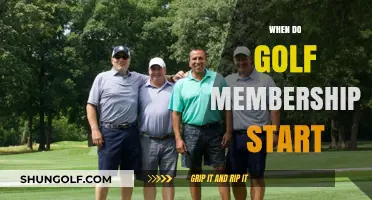 Tee Off Soon: When Do Golf Memberships Begin?