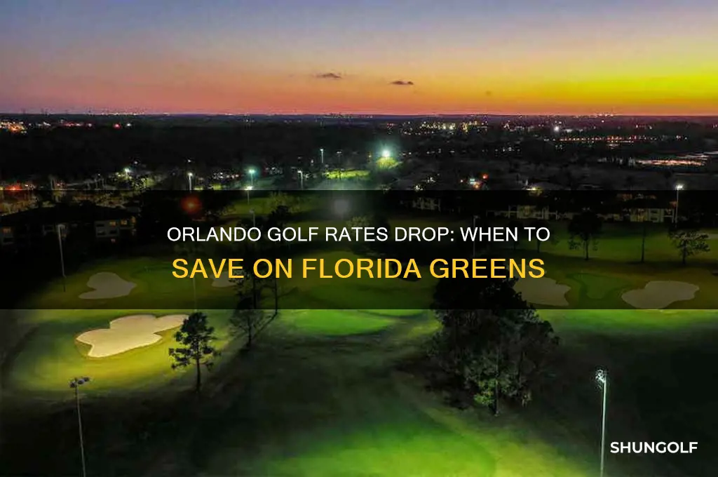 when do golf rates drop in florida orlando