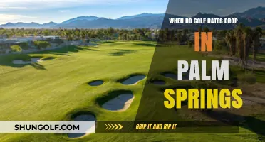 Palm Springs Golf Rates: When to Expect Lower Prices