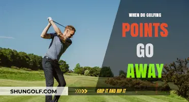 Golfing Points: When Do They Disappear?