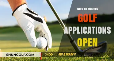 When Do Masters Golf Applications Open? Key Dates Revealed