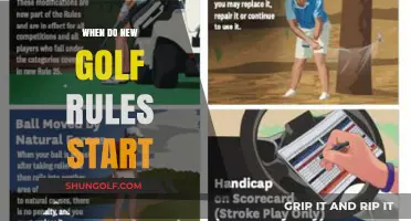 Teeing Off with Change: When Do New Golf Rules Start?