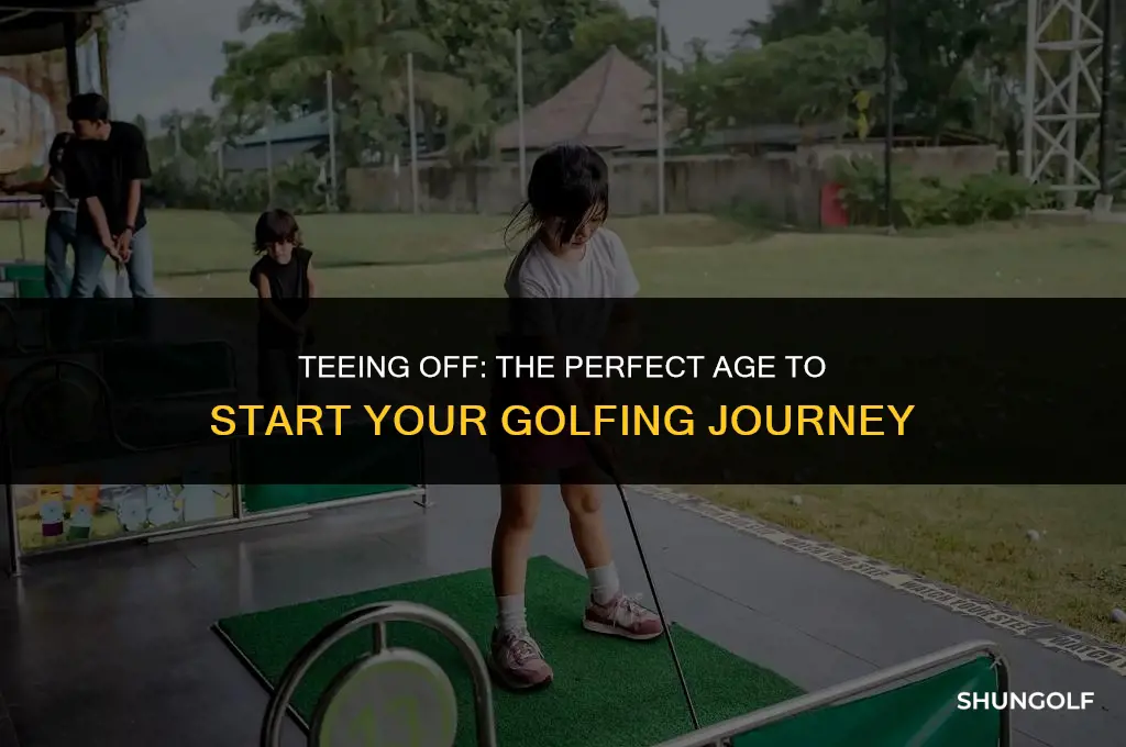 when do people start golfing