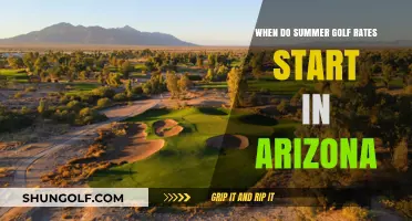 Arizona Summer Golf Rates: Tee Off to Savings!