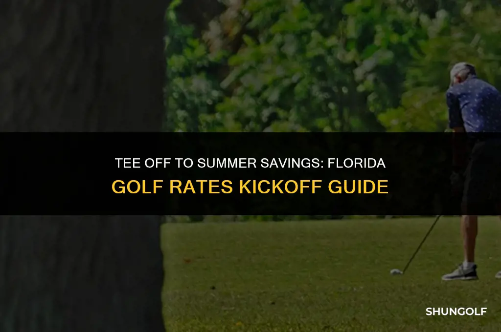 when do summer golf rates start in florida