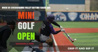Susquehanna Valley Batting Cages & Mini Golf Opening Hours Revealed