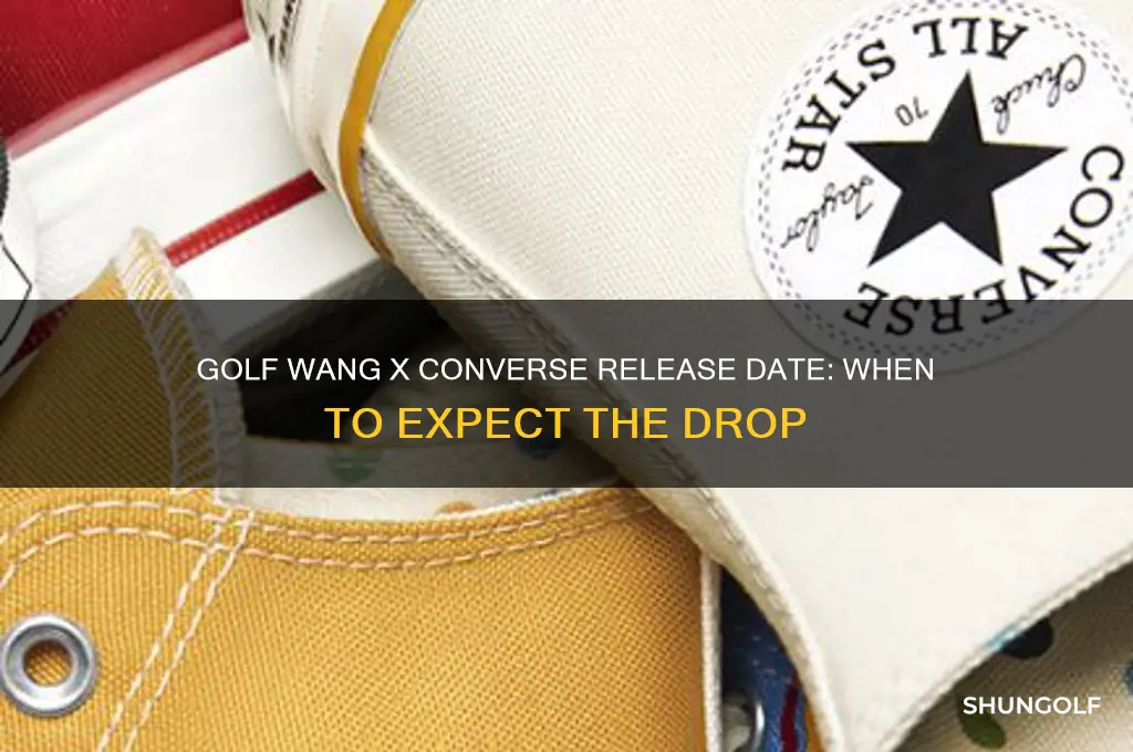 when do the golf wang converse drop