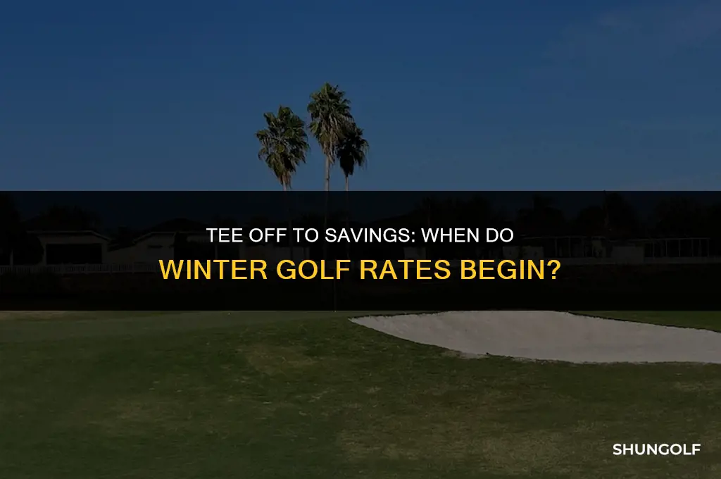 when do winter golf rates start