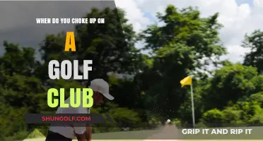 Mastering Your Golf Swing: When to Choke Up on the Club