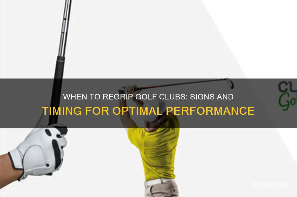 when do you regrip golf clubs