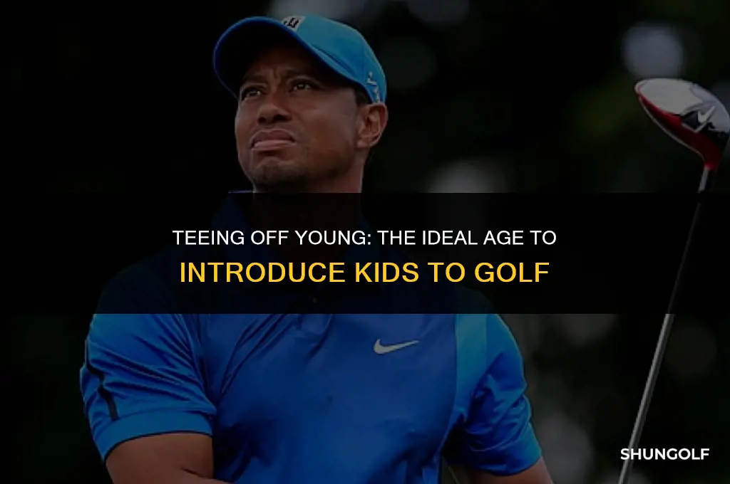 when do you start to teach a child to golf