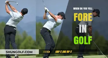 Fore-warning: When and Why to Yell 'Fore' in Golf