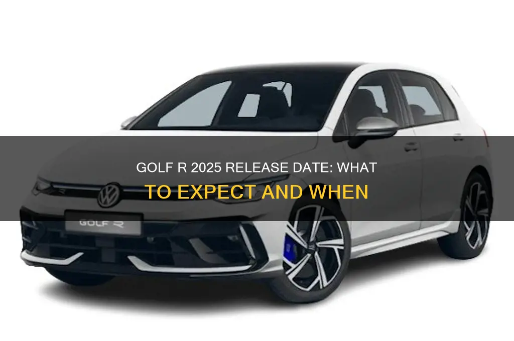 when does 2025 golf r come out