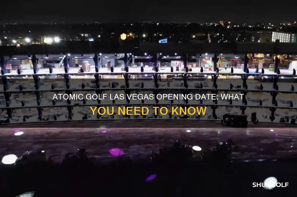 when does atomic golf open in las vegas