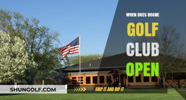 When Does Boone Golf Club Open? Your Seasonal Guide