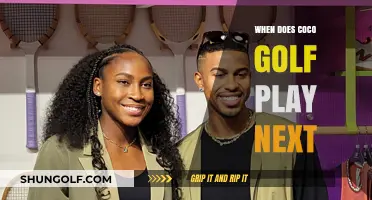 Coco Golf's Next Tournament: Schedule and Upcoming Play Dates