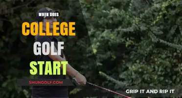 Teeing Off the College Golf Season: A Comprehensive Guide