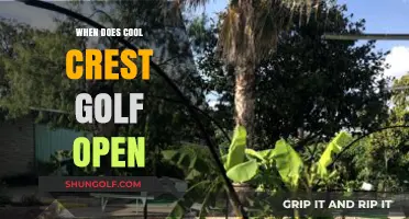 Cool Crest Golf Opening Hours: When Can You Tee Off?