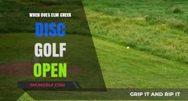 Elm Creek Disc Golf Course Opening Dates: What You Need to Know