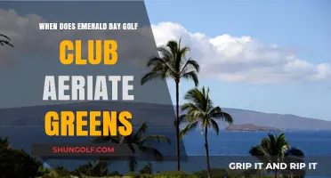 Emerald Bay Golf Club Greens Aeration Schedule: What to Expect