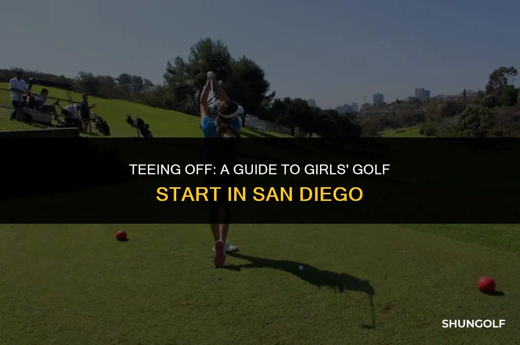 when does girls a golf start in sd
